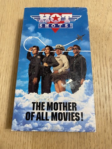 Hot shots vhs 1992 - hot,