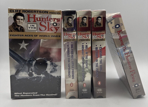 Vhs lot cliff robertson - 5,