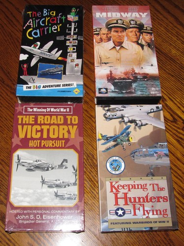 Lot vhs tapes wwii - lot,